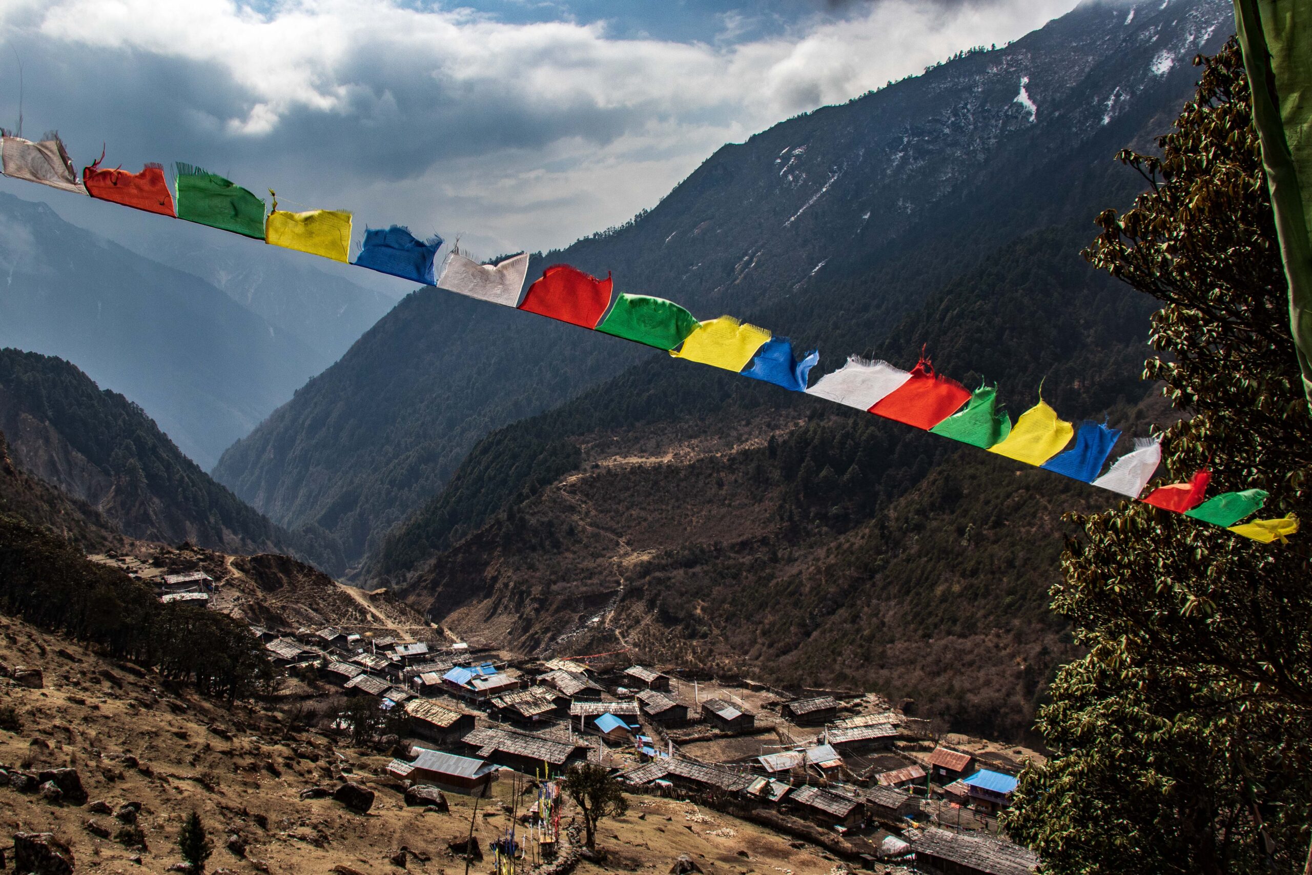 A noite inesquecível em um vilarejo do Nepal.